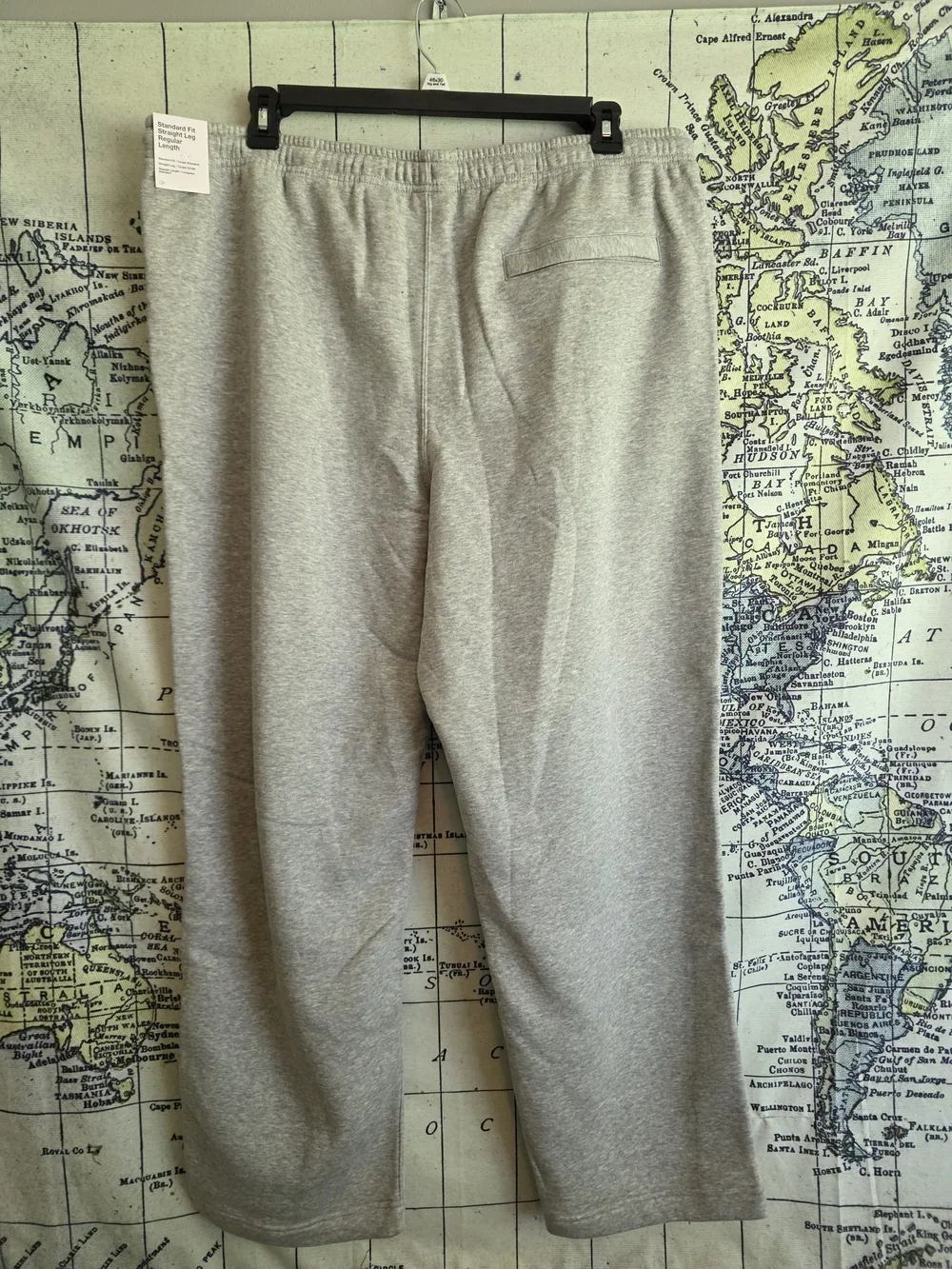 Nike Light Gray Sweatpants with Small Swoosh